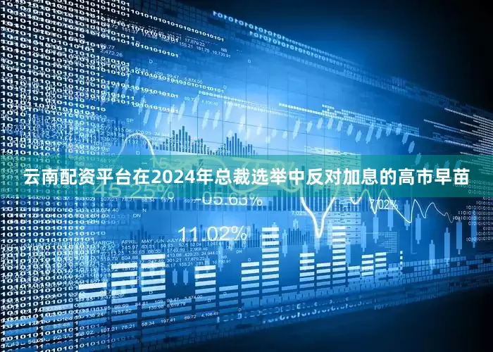 云南配资平台在2024年总裁选举中反对加息的高市早苗