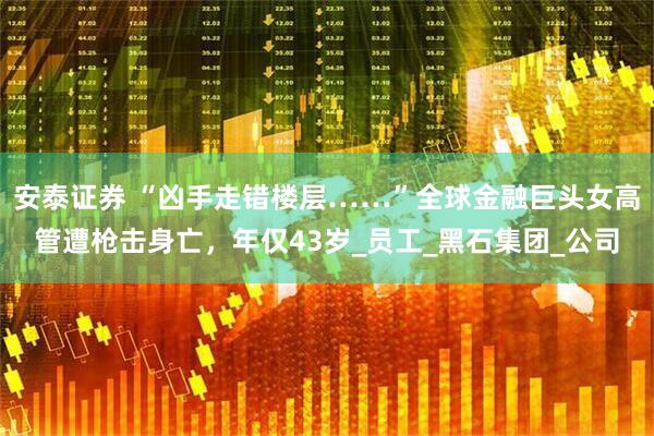 安泰证券 “凶手走错楼层……”全球金融巨头女高管遭枪击身亡，年仅43岁_员工_黑石集团_公司